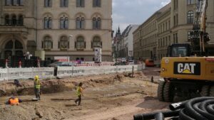 Weniger Auftragseingänge im Bauhauptgewerbe