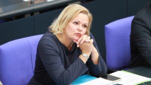 Grüne bemängeln Faesers Umgang mit antisemitischen Vorfällen