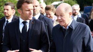 Scholz und Macron beschwören deutsch-französische Partnerschaft