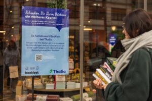 Nachhaltig lesen in Wien: Thalia und Bookbot starten Partnerschaft