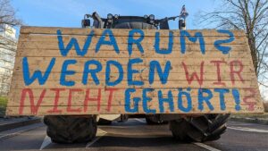 Bauernverband distanziert sich von Protesten vor Medienhäusern