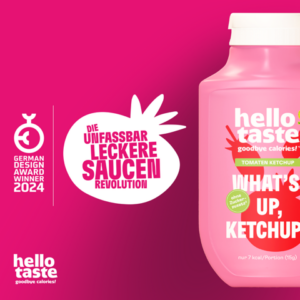 hellotaste erhält German Design Award