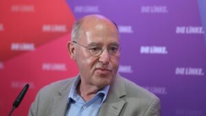 Gysi beobachtet Entwicklung der Linken mit Sorge