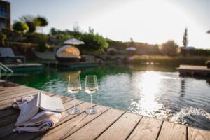 Sommerurlaub in den Weinbergen