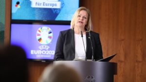 Faeser sieht Sicherheitsbehörden gut auf EM vorbereitet