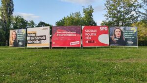 Bundesregierung will mehr Polizeipräsenz im Wahlkampf