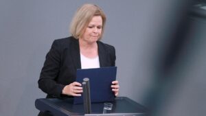 Faeser sieht keinen großen Effekt durch Drittstaaten-Regelung