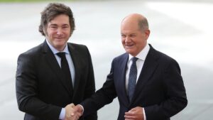 Argentiniens Präsident von Scholz im Kanzleramt empfangen