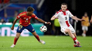 Fußball-EM: Spanien gewinnt Achtelfinale gegen Georgien