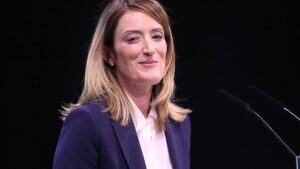 Roberta Metsola als EU-Parlamentspräsidentin wiedergewählt