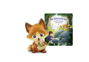 Zuhören am Weltkindertag Weltkindertag Der Tonie "Glücksfüchse" mit Cover / tonies.com