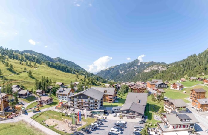 Vielfach ausgezeichnetes Familienhotel Quelle: Gorfion Familotel Liechtenstein