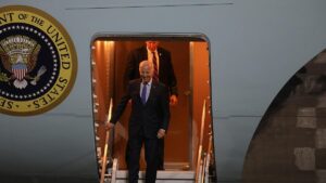 US-Präsident Biden zu Besuch in Berlin eingetroffen
