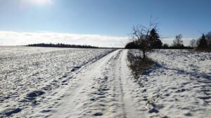 Wetterdienst warnt vor starkem Schneefall in Süddeutschland
