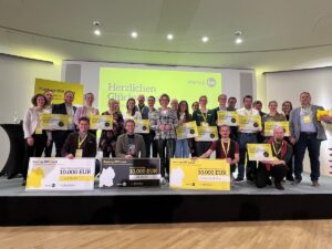 Kommunen Horb, Ludwigsburg und Salach gewinnen das Landesfinale des Wettbewerbs „Start-up BW Local – gründungsfreundliche Kommune“.