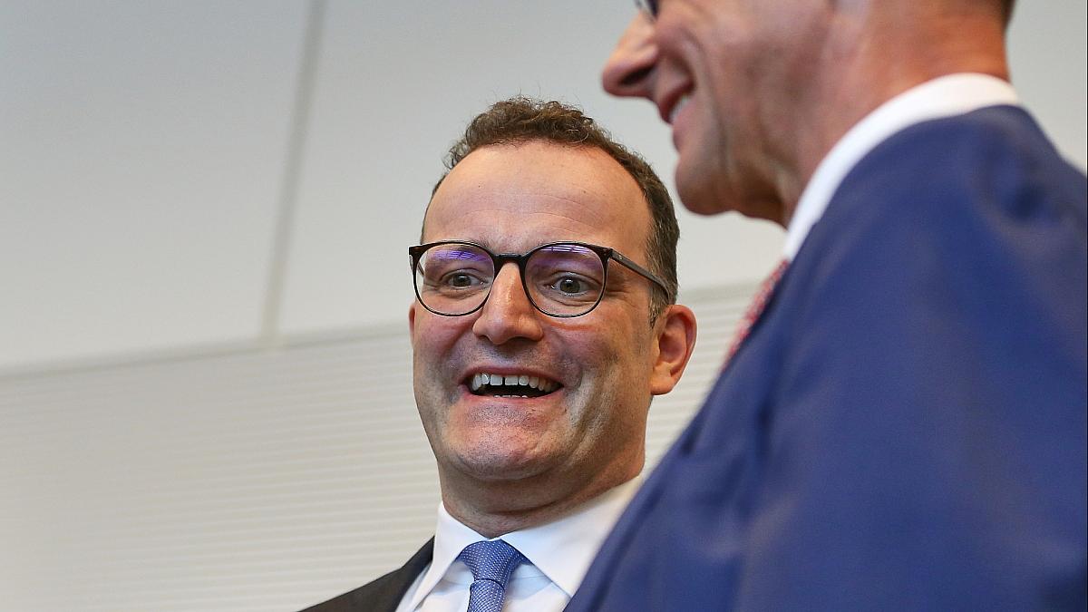 Jens Spahn und Friedrich Merz am 05.05.2025, via dts Nachrichtenagentur