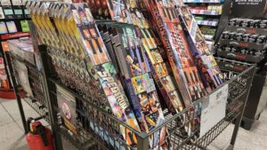 Importe von Feuerwerkskörpern stark gestiegen