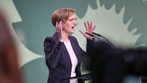 Grünen-Vorsitzende beklagt "Kakophonie in der SPD"
