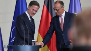 Nato: Merz verurteilt bei Rutte-Besuch Laser-Angriff Chinas Nato: Merz verurteilt bei Rutte-Besuch Laser-Angriff Chinas
