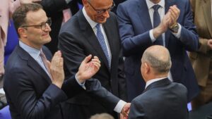 Linke bestätigt Deal mit der Union bei Kanzlerwahl Linke bestätigt Deal mit der Union bei Kanzlerwahl