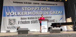 Wagenknecht wirft Israel bei Gaza-Demo "Vernichtungskrieg" vor