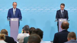 Merz bekräftigt: AfD ist "Hauptgegner" der CDU Merz bekräftigt: AfD ist "Hauptgegner" der CDU