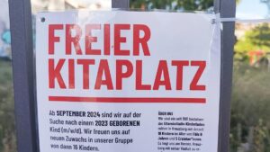 Studie: 300.000 Kitaplätze für Unter-Dreijährige fehlen