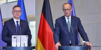 Merz: Estland hat Auswirkungen des Ukrainekriegs "direkt vor Augen"