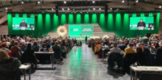 Grüne starten Parteitag in Hannover