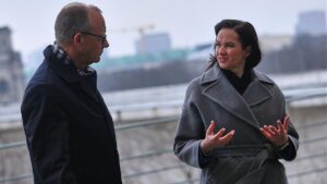 Merz hebt Bedeutung deutsch-litauischer Militärkooperation hervor