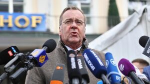 Pistorius sieht ukrainische Front "festgefahren"