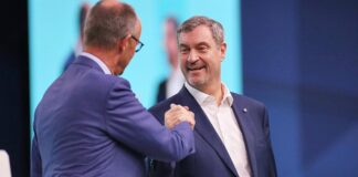 Söder lobt Merz als "unseren Trumpf bei Trump"